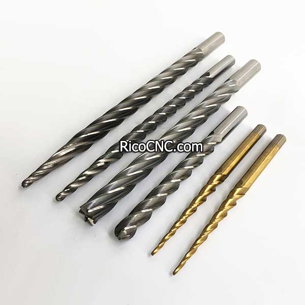 Long Foam Cutting Tools EPS Milling Router Bits Ballnose Flat End and Conical