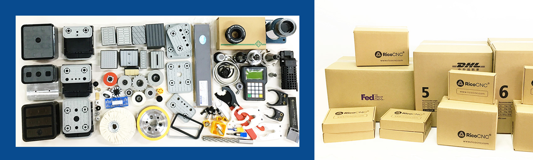 cnc spare tools parts