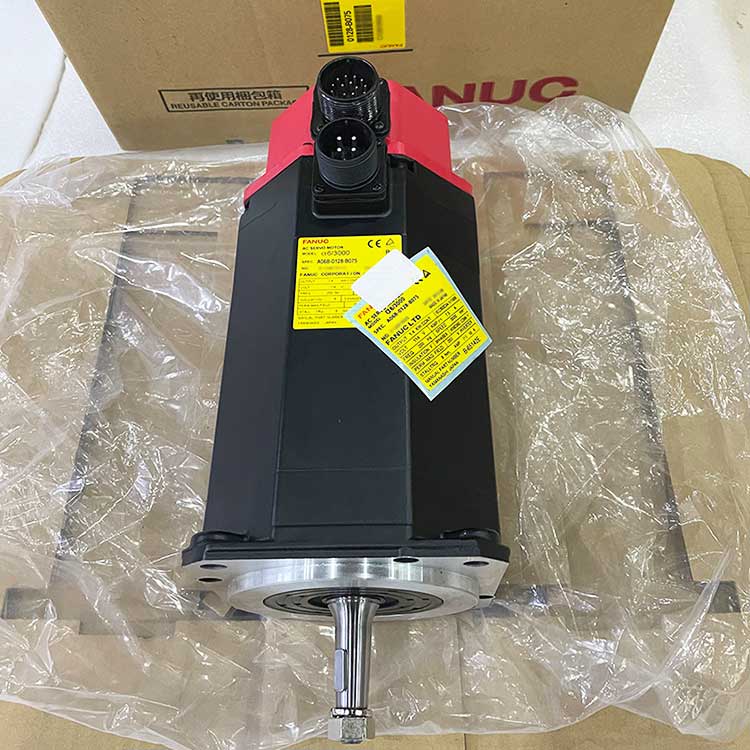 A06B-0128-B075 FANUC CNC Router AC Servo Motor