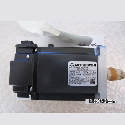 Mitsubishi HF-KP43K AC Servo Motor with Key 400W