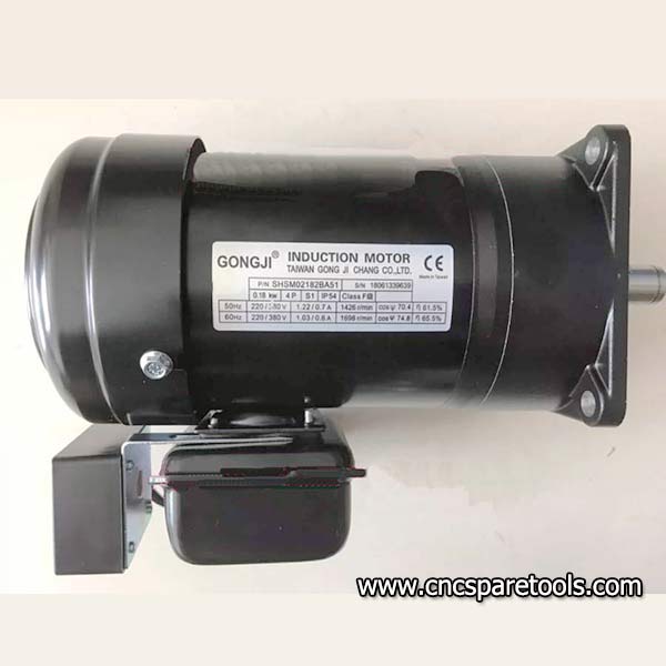 GONGJI SHSM03182BA11 Brake Motor 3 Phase Induction Motor 160W