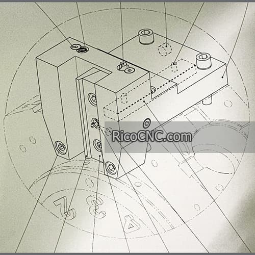 L70550657B Doosan Tool Holder for Doosan Turning Machine 