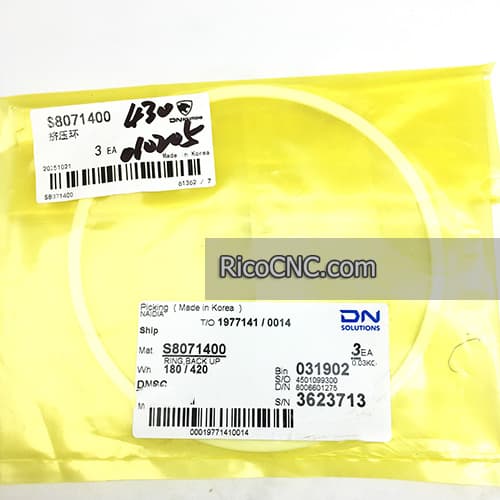 Doosan S8071400 Ring Back-up for PUMA2100S7 Machine