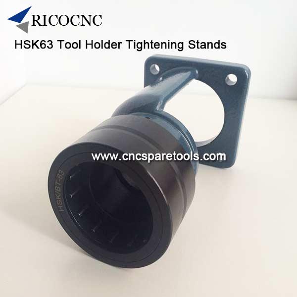 hsk63f tool tightening stand