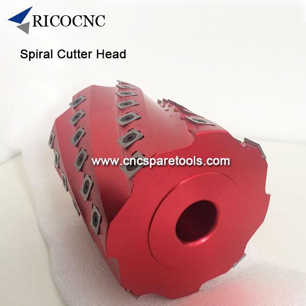 woodworking helical cutterhead