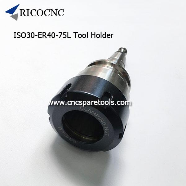 Precision ISO30 ER40 Tool Holder SK30 ISO30 Collet Chucks with HSD Pull S.....