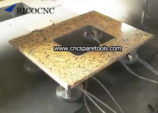 cnc vacuum pods for marble