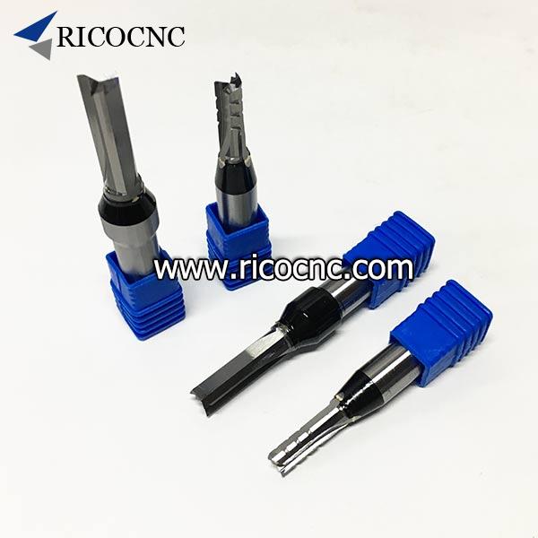 3 flutes TCT straight bits for laminated board cutting